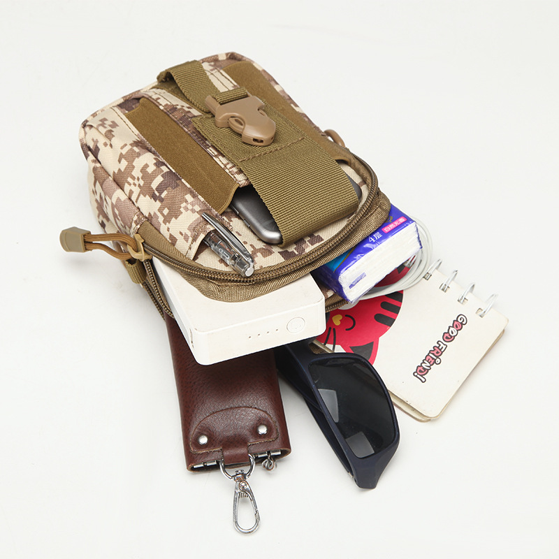 Tactical Outdoor Sports Bag Pocket Camouflage Running Sports Mobile Phone Small Pocket