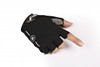 Non-slip wear-resistant street summer gloves for gym, fingerless