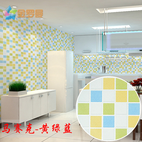 Seike self-adhesive wallpaper wall stickers bathroom cabinet kitchen bathroom oil-proof stickers dropshipping