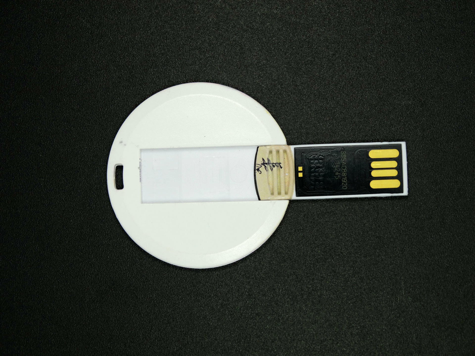 表情包圆形卡片U盘10