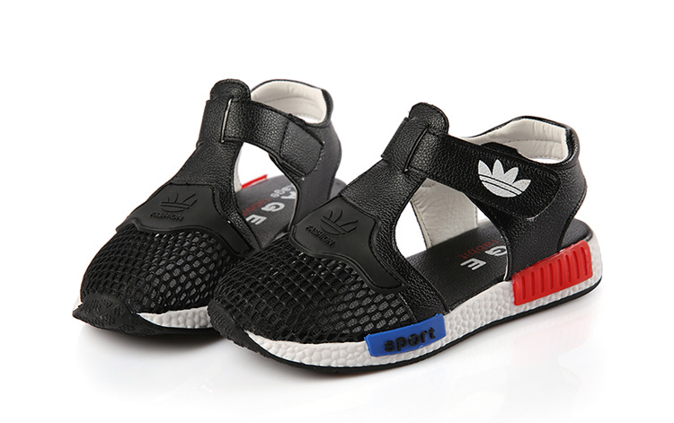 Sandales enfants en similicuir Baotou coutures en cuir pour été - semelle caoutchouc antidérapant - Ref 1053409 Image 23