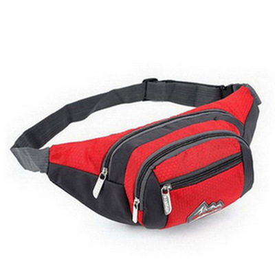 厂家直销 新款户外运动跑步男腰包 多功能防水防盗休闲挎包|ru