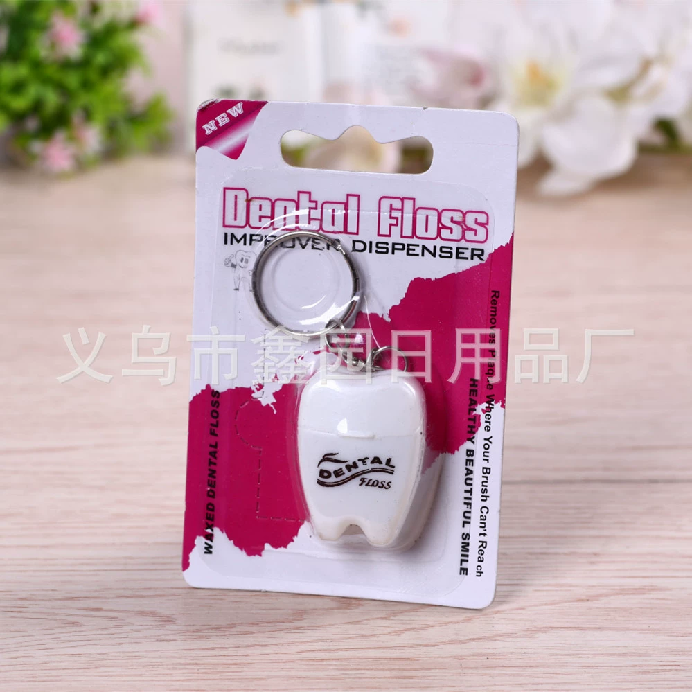 Lijiejing 15 м маленькая Вощеная зубная нить тип зубов чистка зубов Предотвращение шва зубов размножение бактерий портативная зубная нить