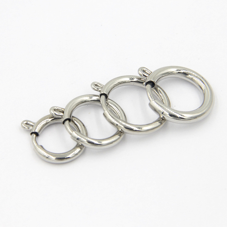 304 Stainless Steel Material 1 Piece 304 Stainless Steel Solid Color Jewelry Buckle