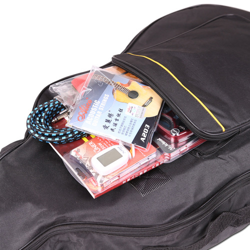 Folk acoustic guitar bag guitar box 394041 inch thickened shoulders and cotton 5mm guitar bag piano bag piano box