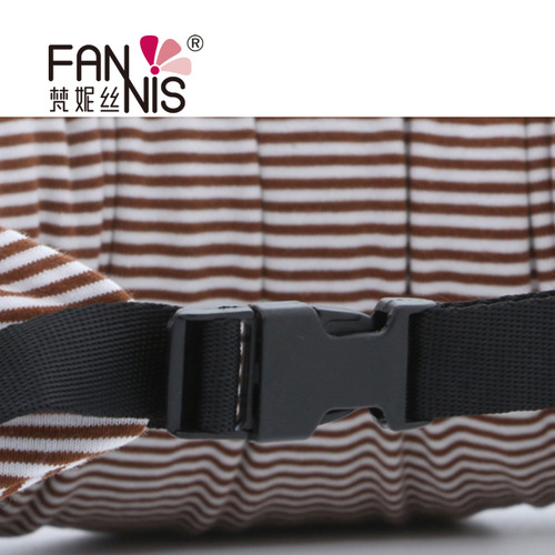 Comfortable and Breathable Striped U-shaped Pillow Neck Pillow Nape Support Foam Pellet Nap Pillow Dropshipping