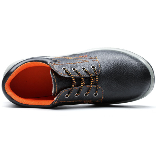 Cross-border electrician's shoes 6kv insulated shoes security door anti-smash PU bottom cowhide anti-stab resistant oil-free iron-free