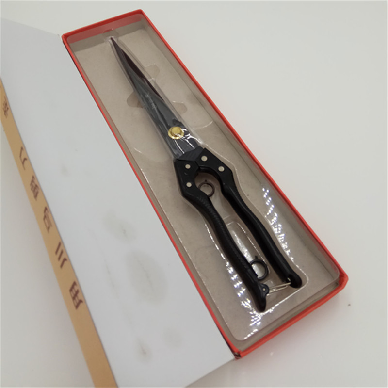 供应川马加长剪手动牛羊毛剪马鬃剪兔毛剪弹簧剪刀皮革畜牧专用