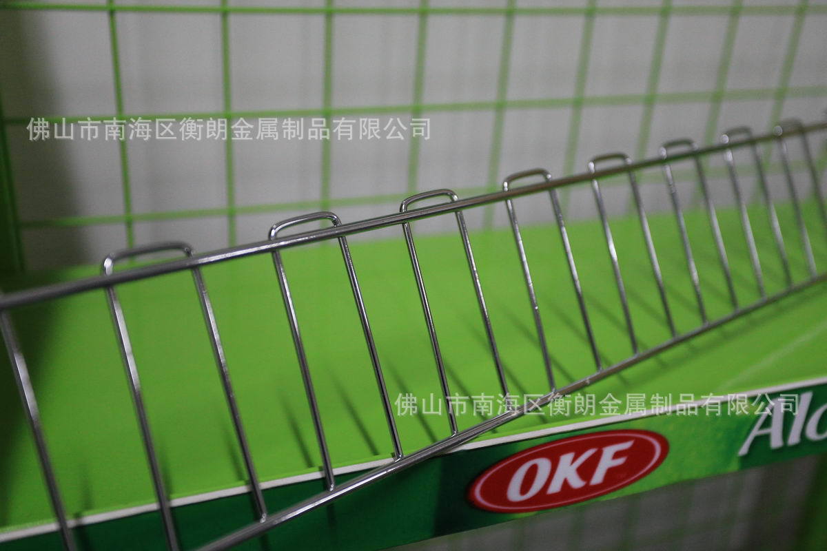 厂家供应货架侧栏围栏前栏护栏镀铬镀锌喷漆来图加工定制电镀喷涂