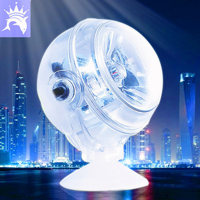 智洋鱼缸射灯 LED夜明灯 水族气泡鱼缸灯 水陆两用潜水灯
