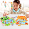 Children's magnetic fishes for fishing, frog, kitten, 3 years