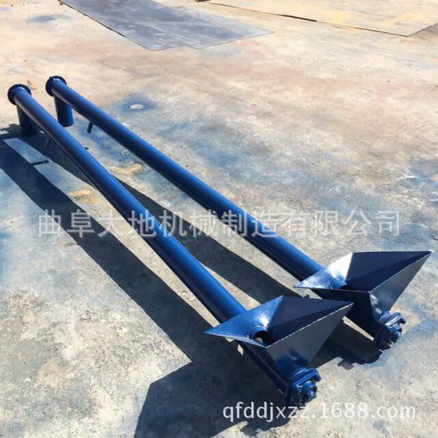 防腐蚀粉料提升机 不锈钢铜粉螺旋上料机 U型管式螺旋提升机