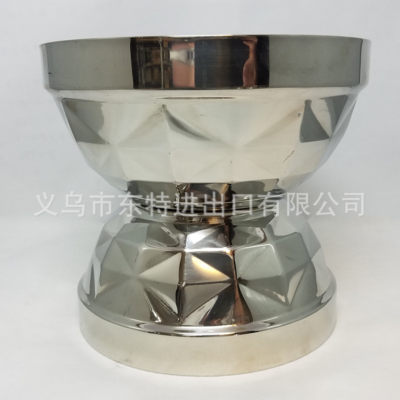 Factory direct sales of stainless steel diamond bowls, non-magnetic double-layer new anti-scald bowls, diamond-shaped welded edge bowls, high-end tableware detail image 5