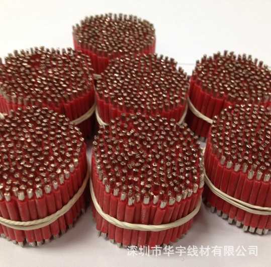 厂家生产加工线材UL3239高温线8号硅胶线 30mm裁线批发