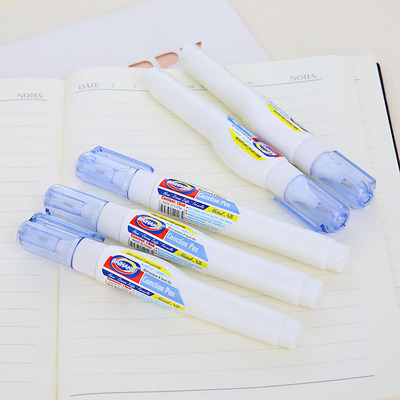 Accumulation point stationery Pen Portable Correction fluid Correction fluid 10ml School supplies wholesale Single Price