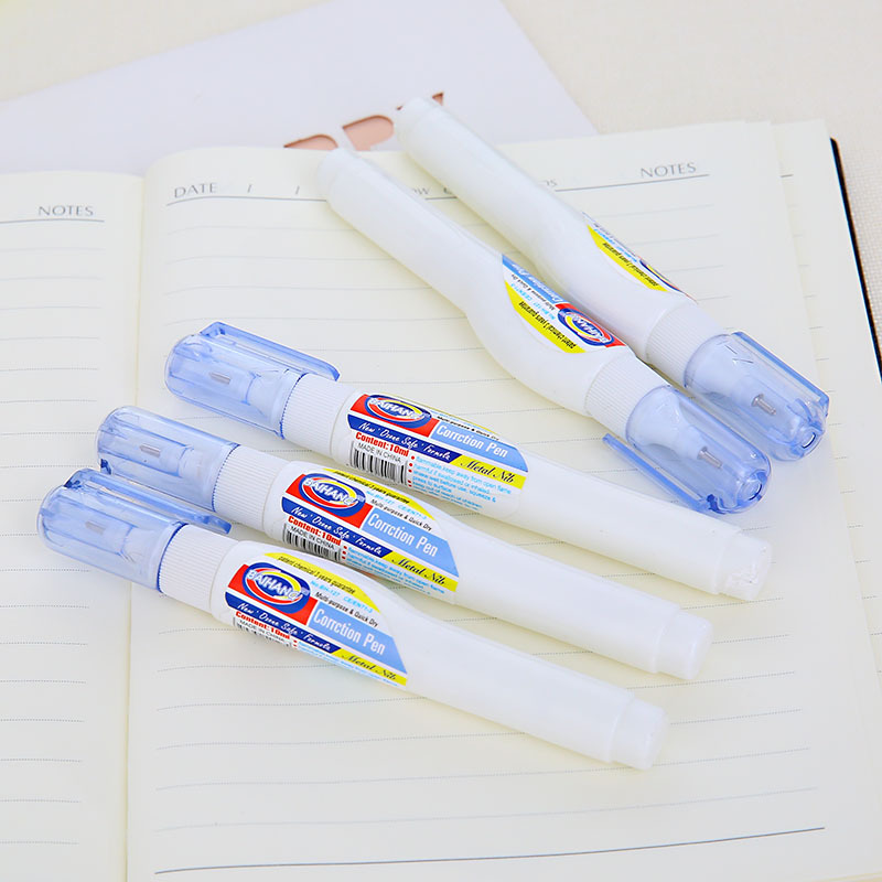 Accumulation point stationery Pen Portable Correction fluid Correction fluid 10ml School supplies wholesale Single Price