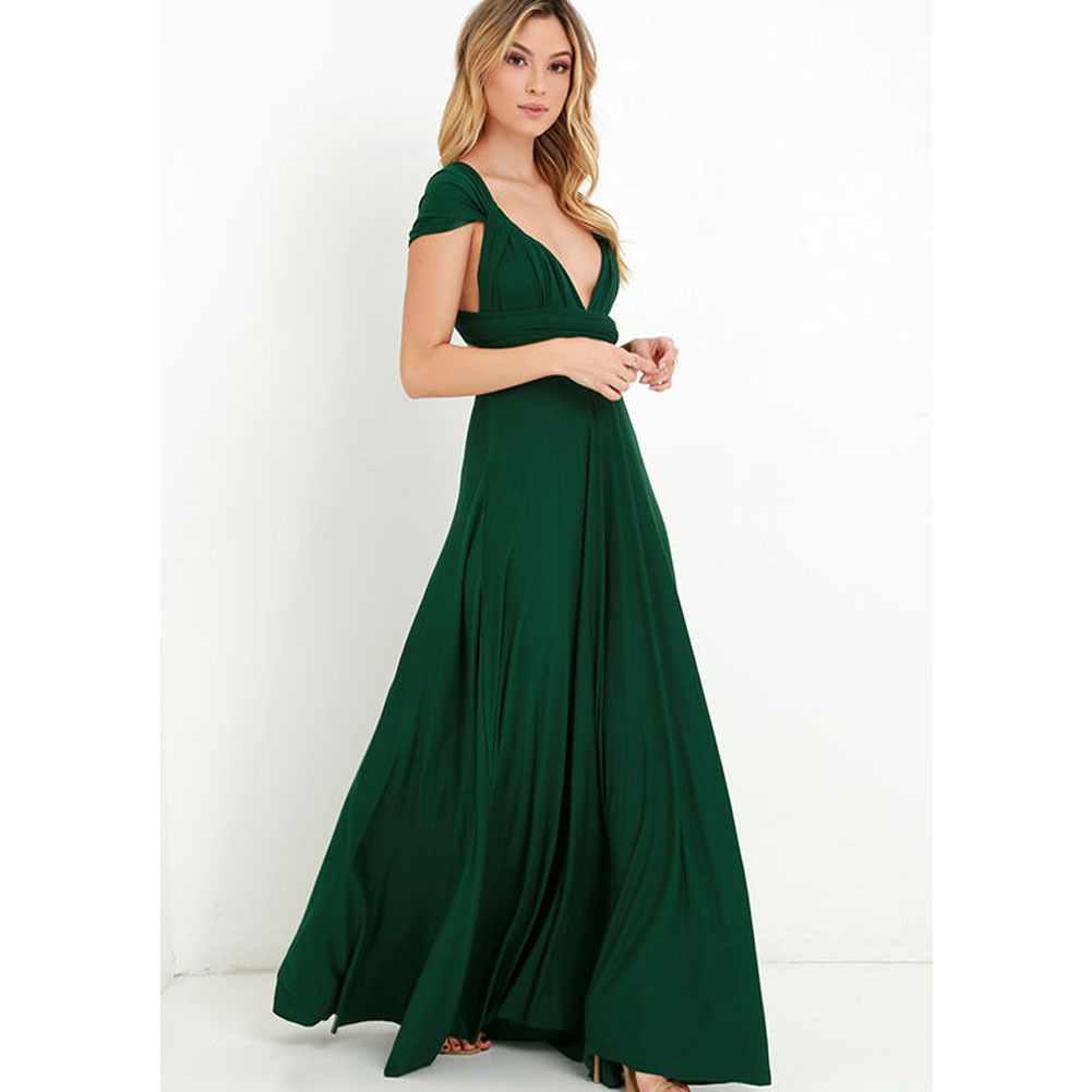 Women's A-line Skirt Fashion Collarless Patchwork Sleeveless Solid Color Maxi Long Dress Daily display picture 12