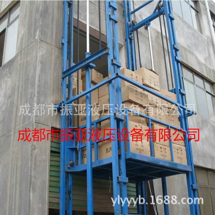 简易电梯，液压升降货梯，卸货平台，导轨式升降机，全电动提升机