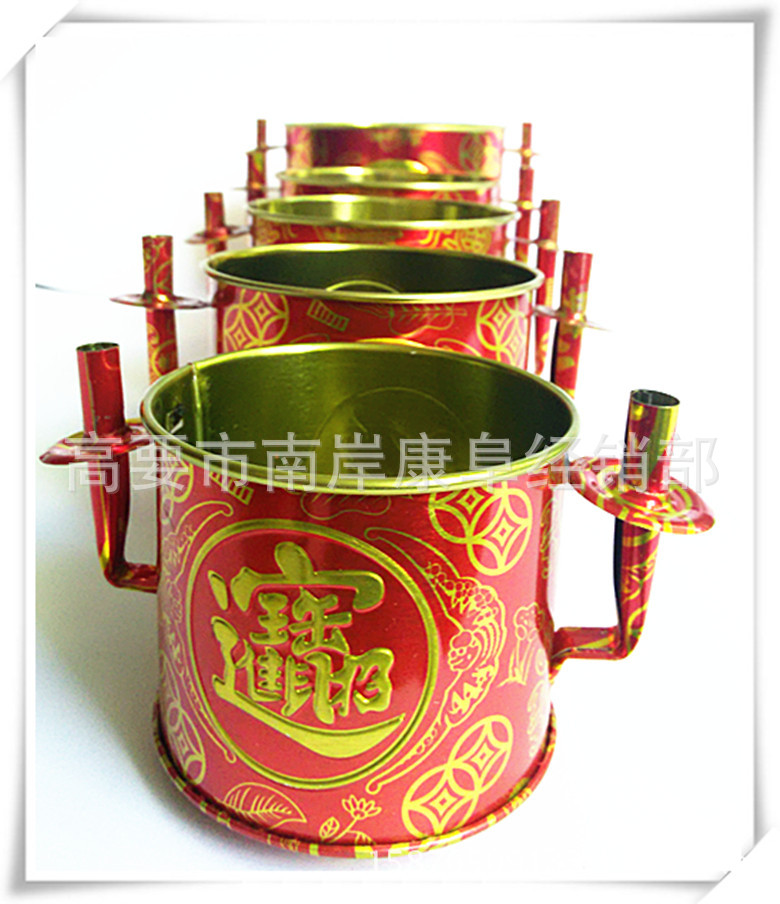 大中小规格花香炉铁香炉佛炉 祭祀香炉 插香插蜡烛小香炉沉香