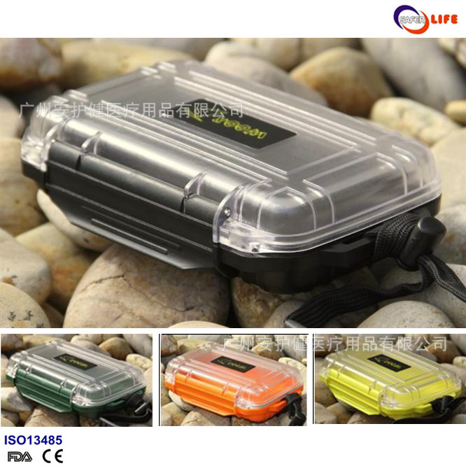 Viajes al aire libre playa profesional teléfono móvil Caja impermeable buceo objetos de valor Caja impermeable plástico sellado Caja impermeable