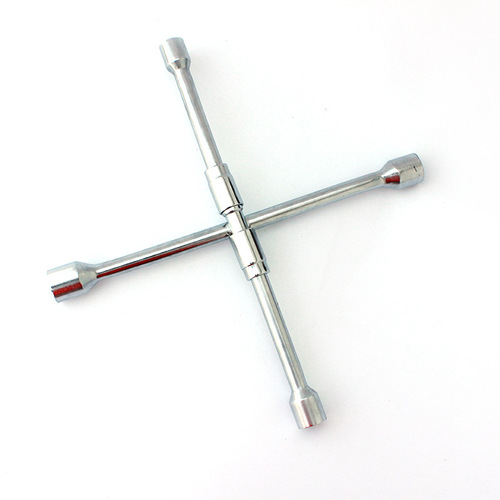 Automobile tool set tire wrench cross wrench folding labor-saving disassembly extended multi-function emergency tire change