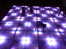 帶放射跳舞地板磚 DMX舞台地板磚 婚慶地板燈 LED舞台地板磚