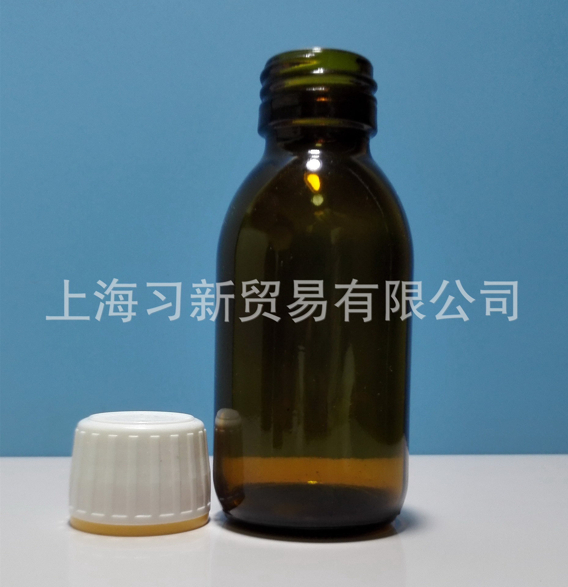 100ml钠钙广口/螺口试剂瓶，化工瓶+进口防盗盖 抗腐蚀，不渗漏