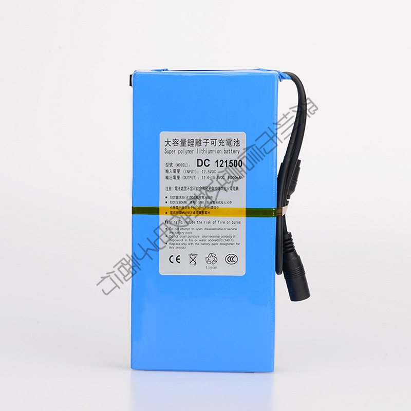 厂直销3.7V;8.4V;12V大容量多用途可充备用锂电池(15000mAh)