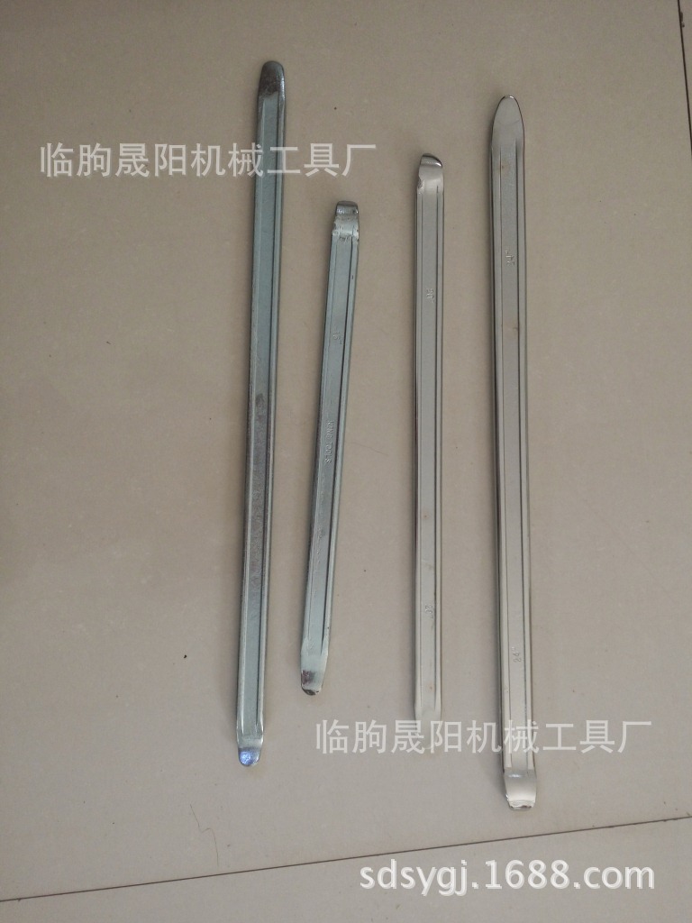 轮胎撬棒 扒胎器 起钉器 加力杆 镀铬扁撬棒