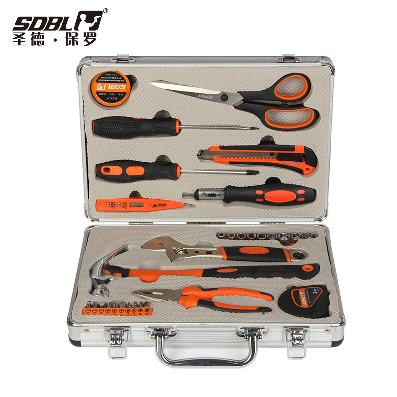 圣德保罗34件套家用壕华型工具礼品型套装  BL-017