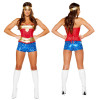 Halloween Superman role play uniform magic woman heroine stage