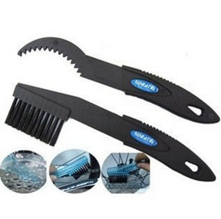 自行车链条清洗刷子 飞轮清洁工具牙盘毛刷清洁链条飞轮组毛刷工