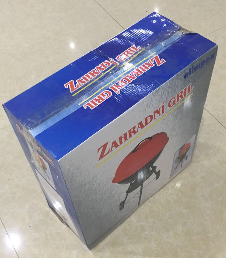 Parrilla de barbacoa de Manzana Grande sin humo de protección del medio ambiente estufa de Manzana Grande de tres patas de 17 pulgadas