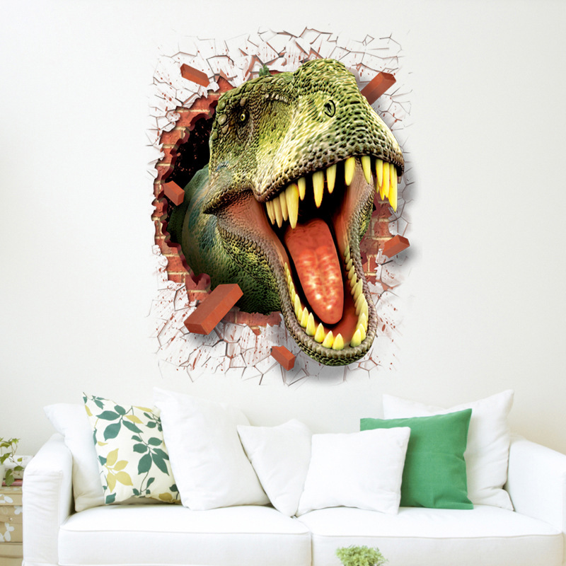 3D Dinosaur Wall Decor
