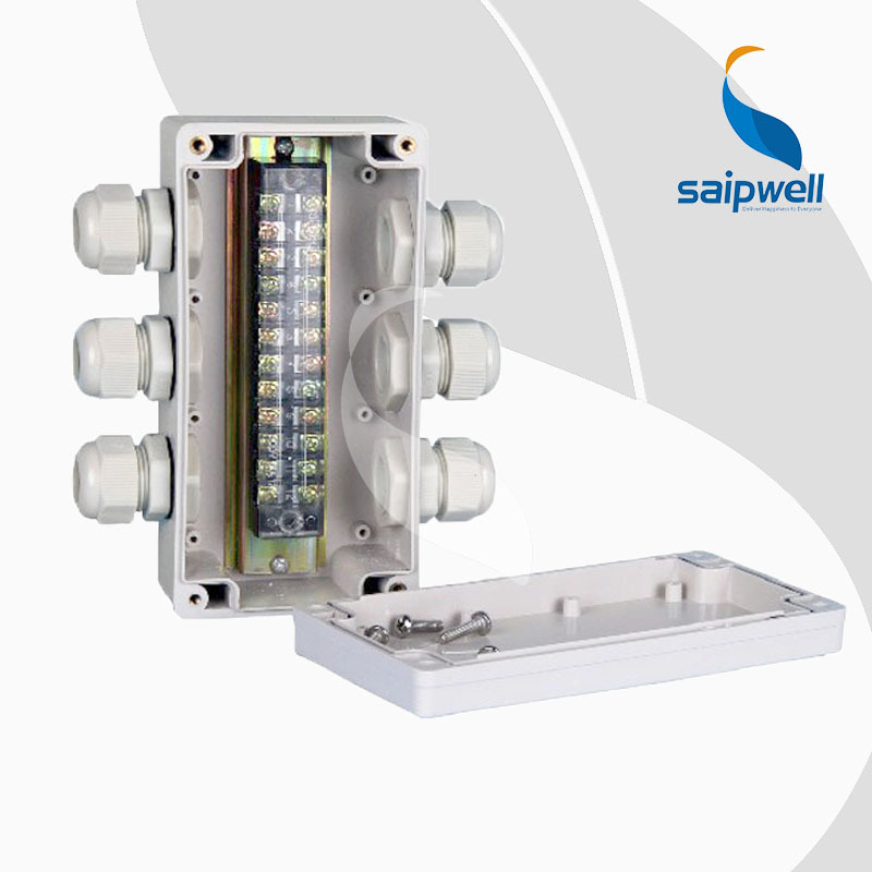 端子接线盒 三路进出线带接头防水盒 电缆接线盒 三通电线盒