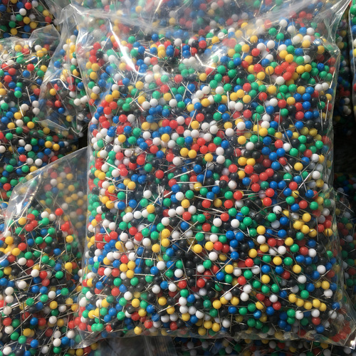 Supply of 4mm diameter fishing gear, color positioning, plastic solid color pins, bead needle fishing gear accessories wholesale