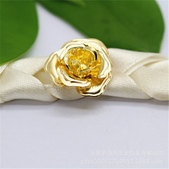 DIY飾品配件18mm組裝花朵三層立體花三色可選廠家直銷