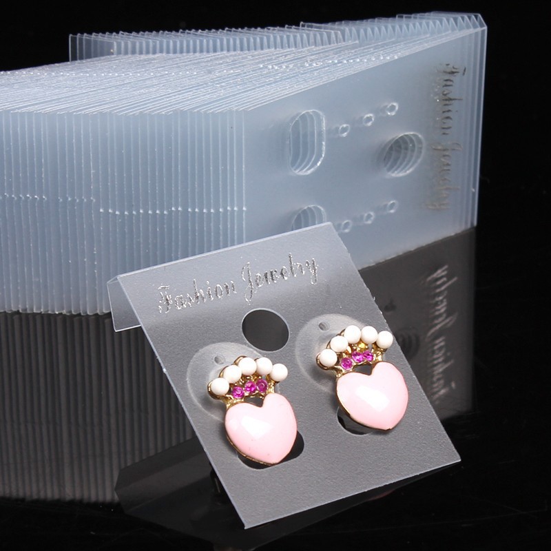 Plastic 3*3.7cm earrings and earrings ca...