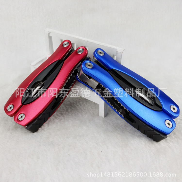 厂家直销多功能钳子 不锈钢折叠钳 高品质刀钳 户外工具钳 AA2-1