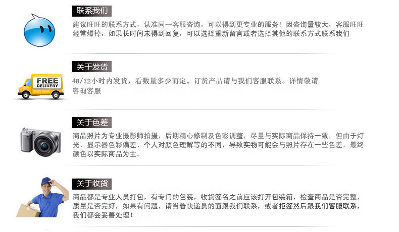 联系我们关于发货