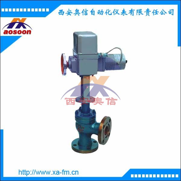 ZAZS电动角形调节阀 ZAZS-16 DN50电动高压角型调节阀