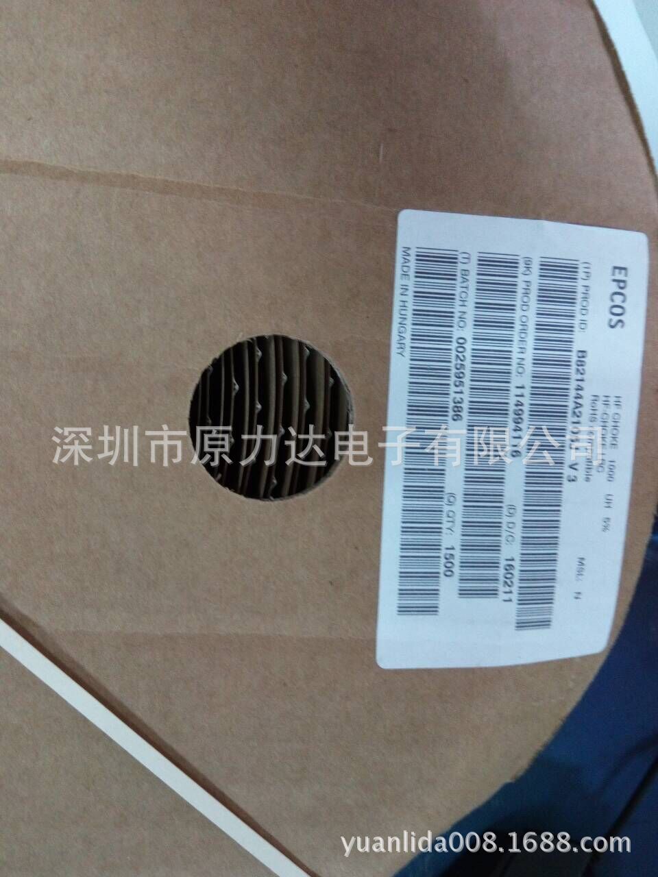 原厂现货 EPCOS-(TDK)进口 原厂正品固定值电感B82144A2105J原厂