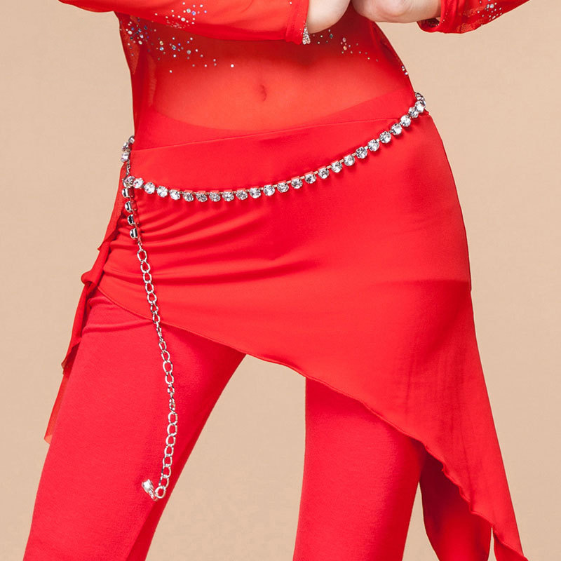 新款肚皮舞钻石饰品 舞蹈服印度舞表演闪钻腰链 厂家直销|ms