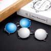 Retro sunglasses, men's sun protection cream, metal glasses, UF-protection, wholesale