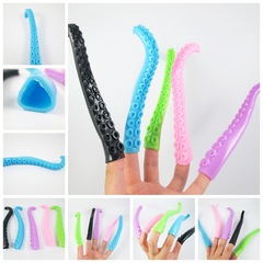 New & Unique Octopus Tentacle Finger Puppets: Mini Finger Socks for Storytelling, Prank Toys—Wholesale for International Trade