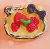 Realistic acrylic resin, food play, cream phone case, accessory with accessories, handmade