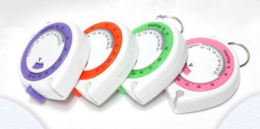 店庆实用广告促销开业小礼品迷你塑料卷尺软皮尺印刷LOGO微商微店