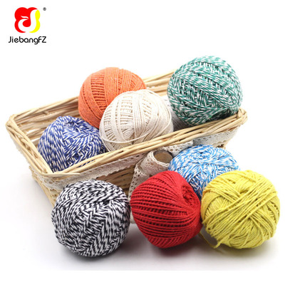 Manufactor Direct selling Various colour Cotton rope Cotton ball traditional Chinese rice-pudding Crab tie rope clothing Line Mission