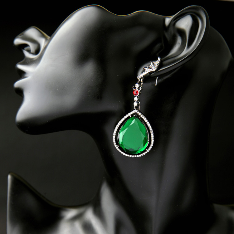 Alloy Wild Large Drop Pendant Female Earrings display picture 2