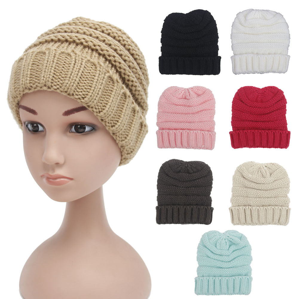 Women's Fashion Solid Color Flat Eaves Wool Cap display picture 1